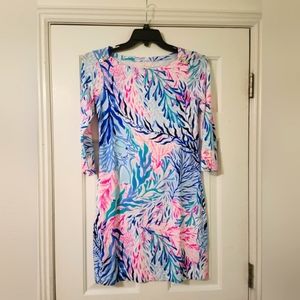 🌸Lilly Pulitzer Sophie Dress in beautiful "Kaleidoscope Coral"🌸